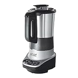 Russell Hobbs Multikocher [2in1: Suppenkocher und Mixer] Soup Maker (vollautomatischer Standmixer mit Kochfunktion für Suppen und Babynahrung, Smoothie, 8 Programme, 1,75l) Suppenzubereiter 21480-56